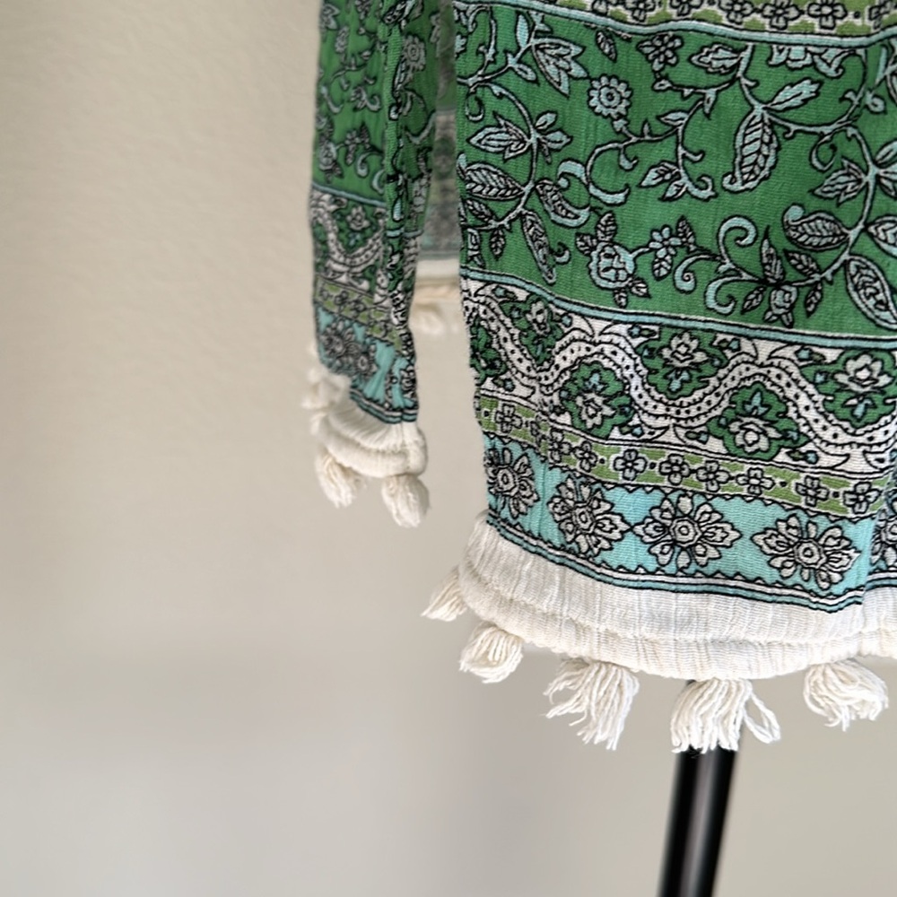 J Jill summer boho tunic Medium EUC - Picture 4 of 9